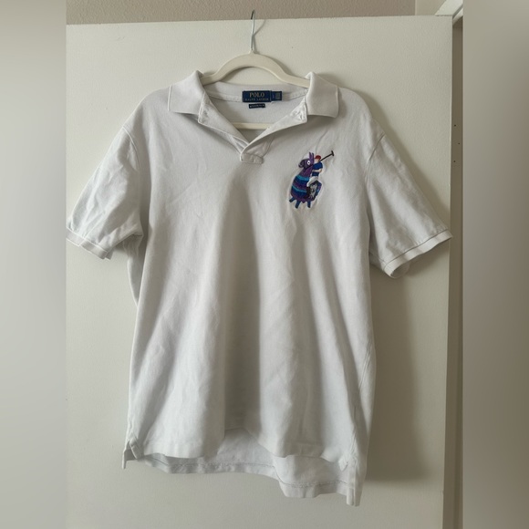 Ralph Lauren Other - Fortnite x Polo Ralph Lauren Polo Loot Lama White Polo